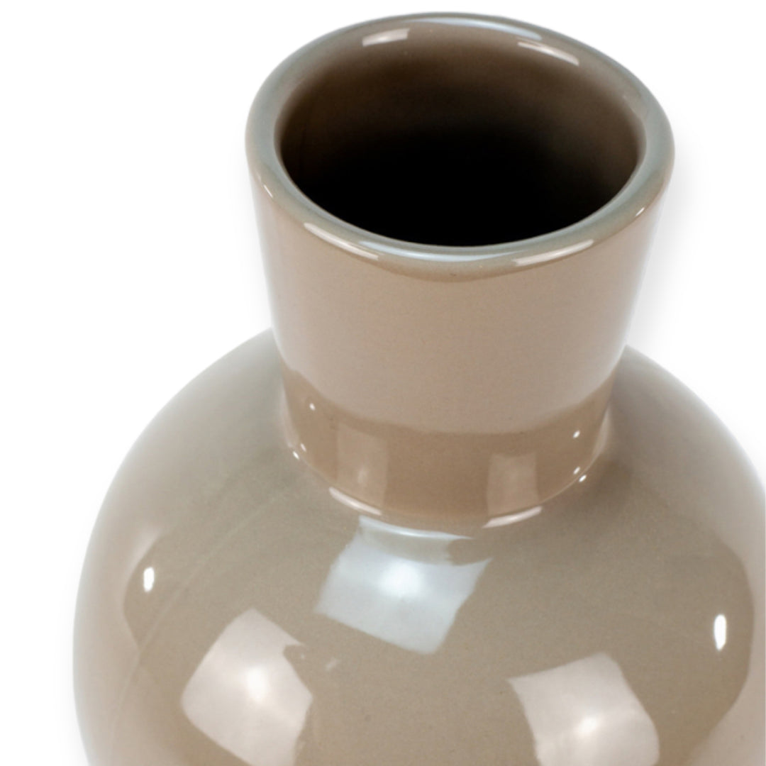 Luna Orb Mocha Vases -Set 2