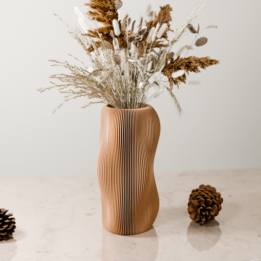 BUBBLY Vase | Muted Blue / With Insert