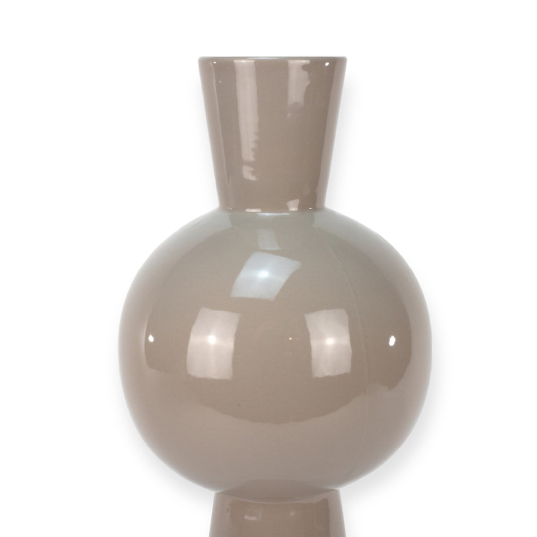 Luna Orb Mocha Vases -Set 2