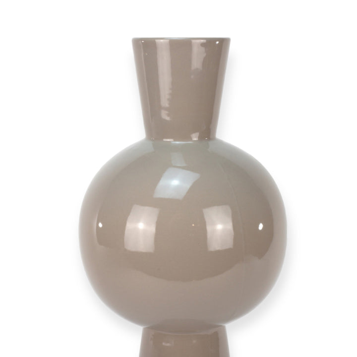 Luna Orb Mocha Vases -Set 2