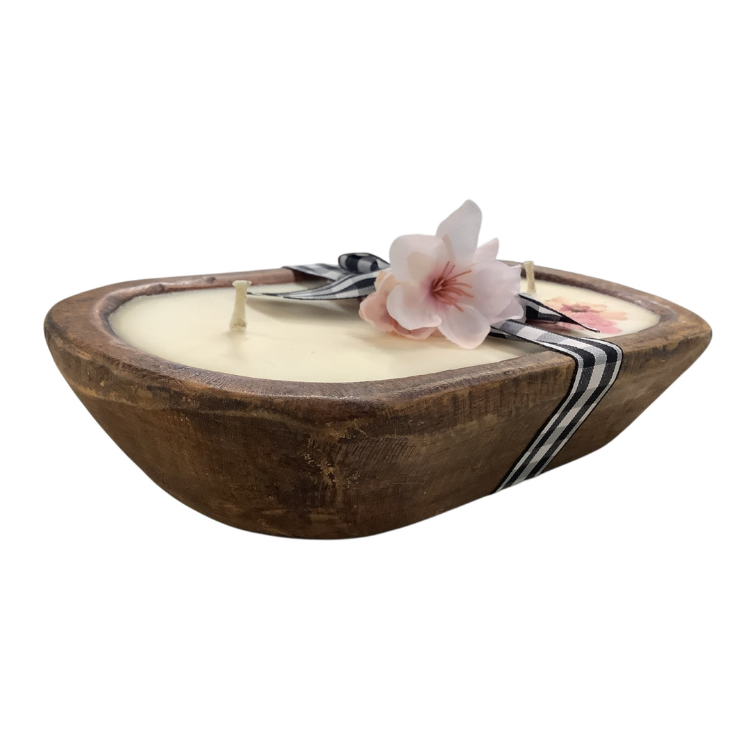 Dough Bowl Soy Candle - Cherry Blossom