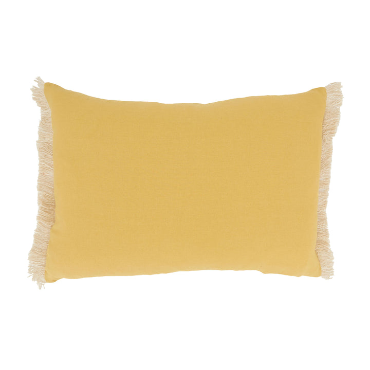 Delicate Floral Pillow: Blue / Down Filled / 14"x20"