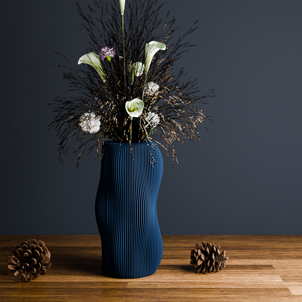 BUBBLY Vase | Midnight Black / With Insert
