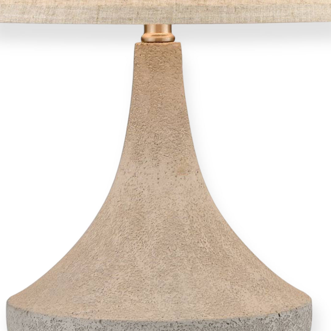 Elegant Concrete Table Lamp