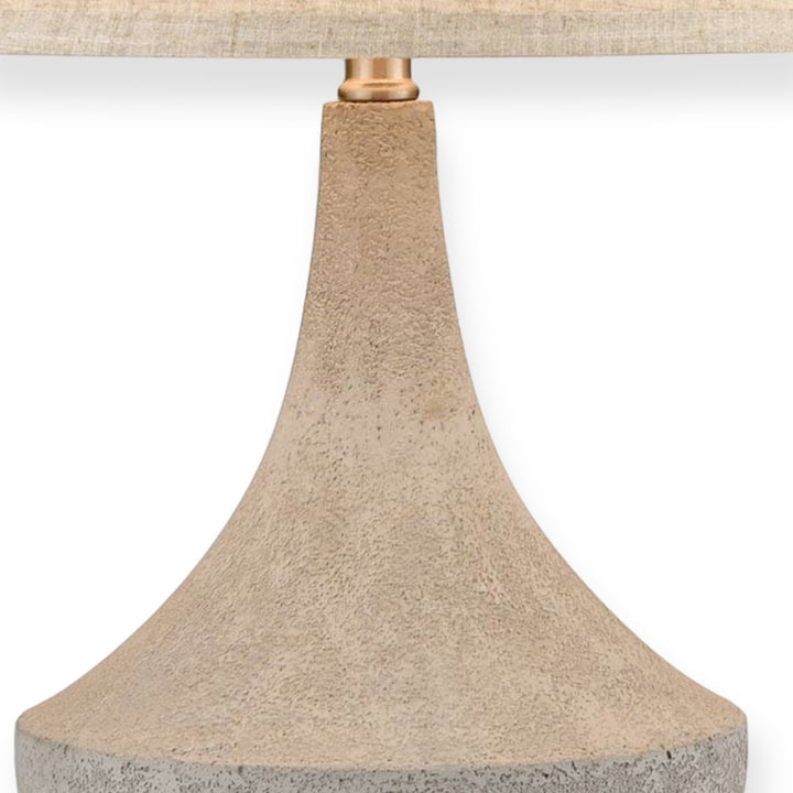 Elegant Concrete Table Lamp