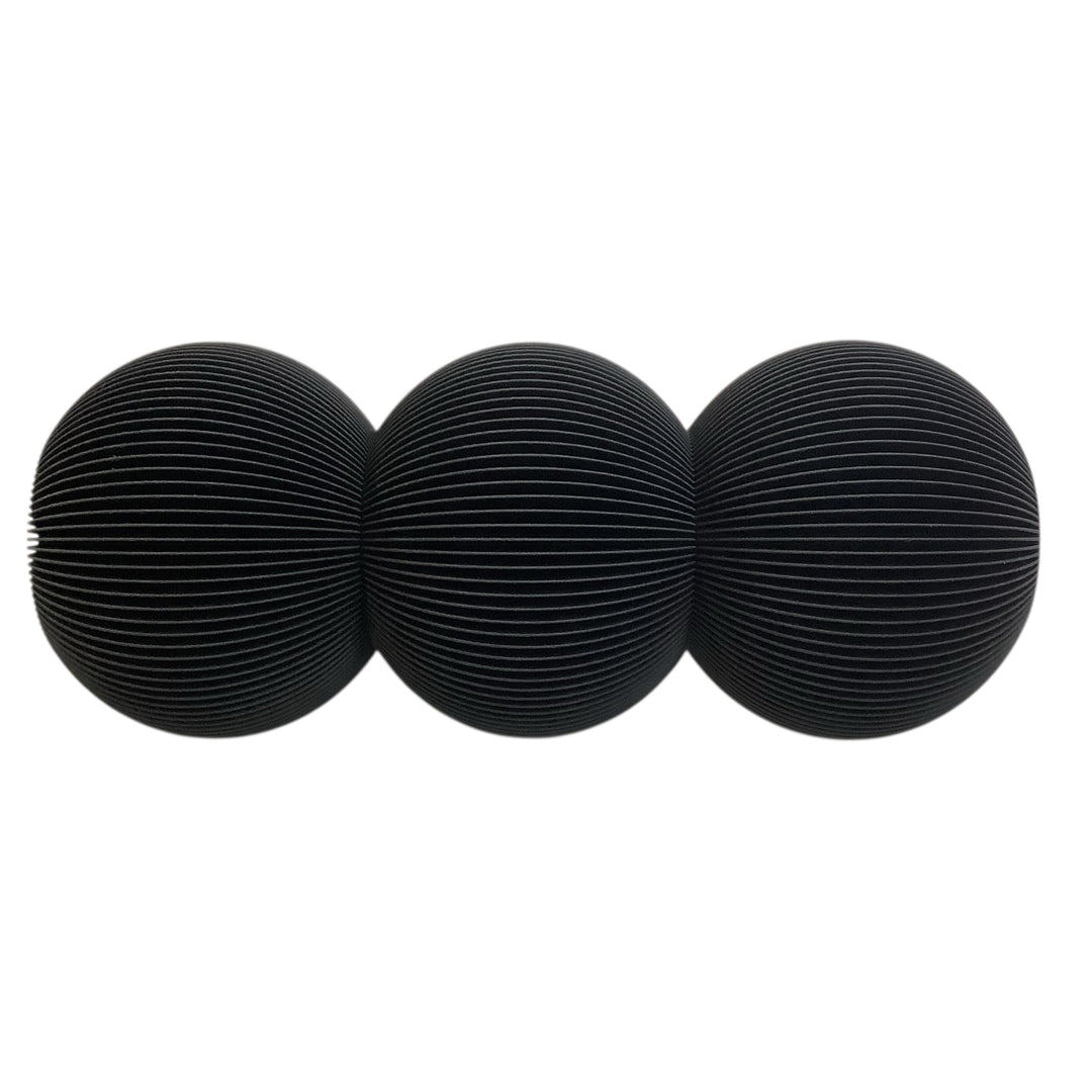 BUBBLE Vase: Triple Bubble / Midnight Black / Waterproof Insert