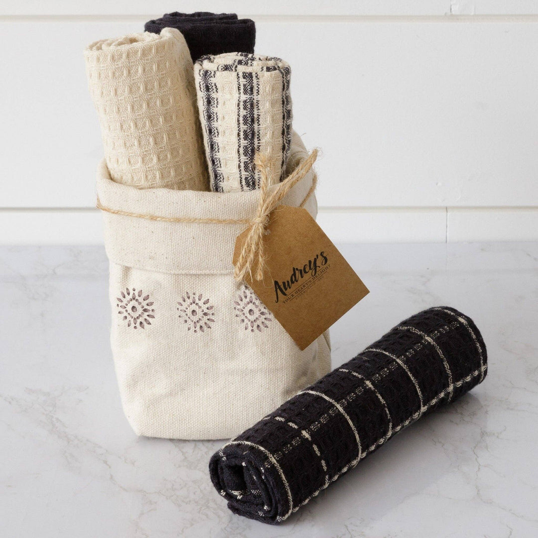 Dish Cloth Set - Medallion (SET OF 4)