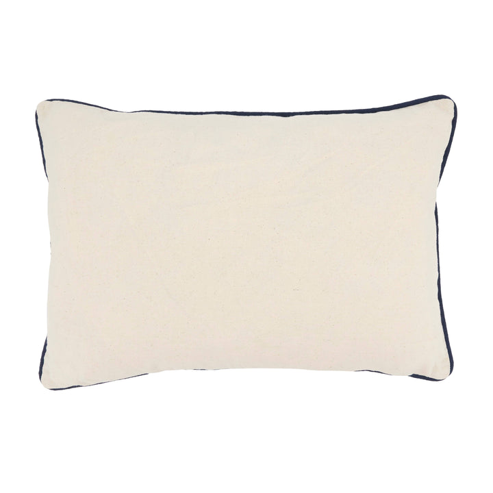 Aquatic Dreams Turtle Throw Pillow: Ivory / Down Filled / 14"x20"