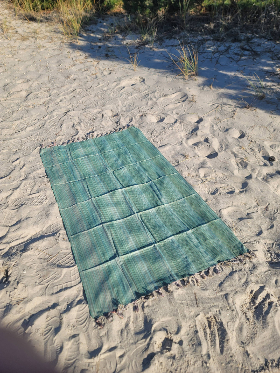 Rainbow Beach Towel | Turkish Towel | Sarong | Beach Wrap: Gray