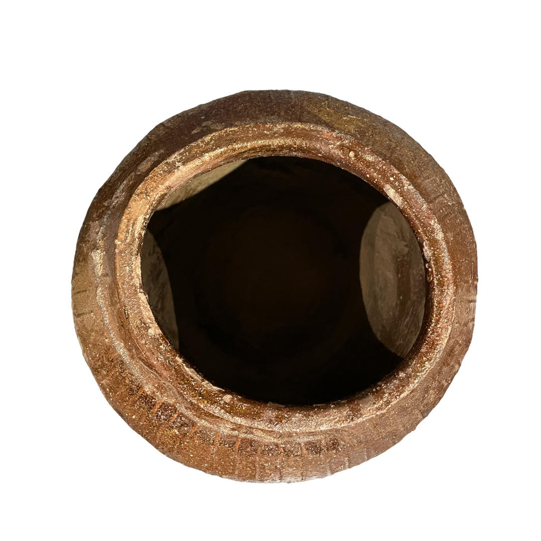 Large Earthy Antique Water Jar