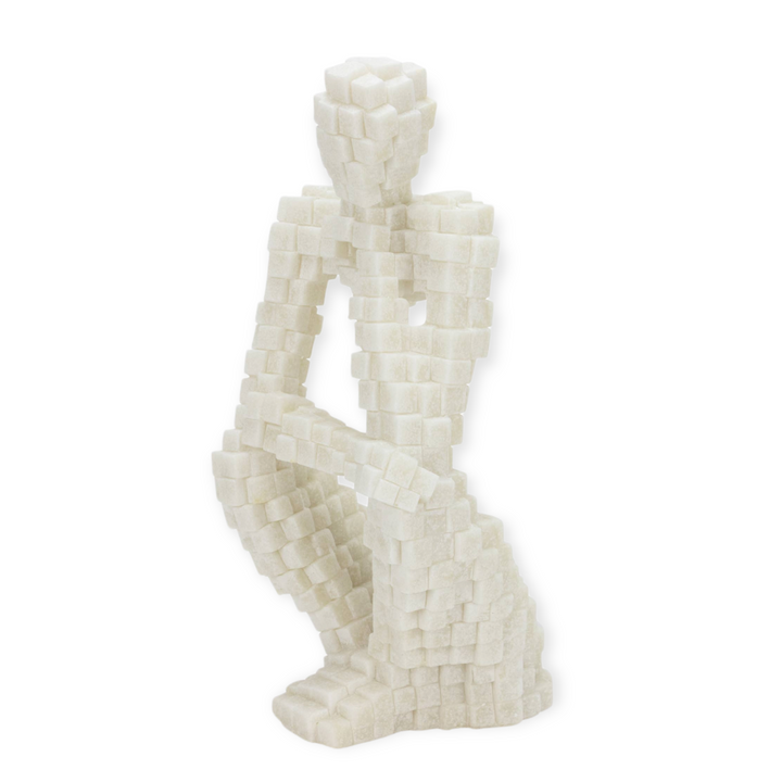 Thinking Man - Quartz Statuaries -Set 2