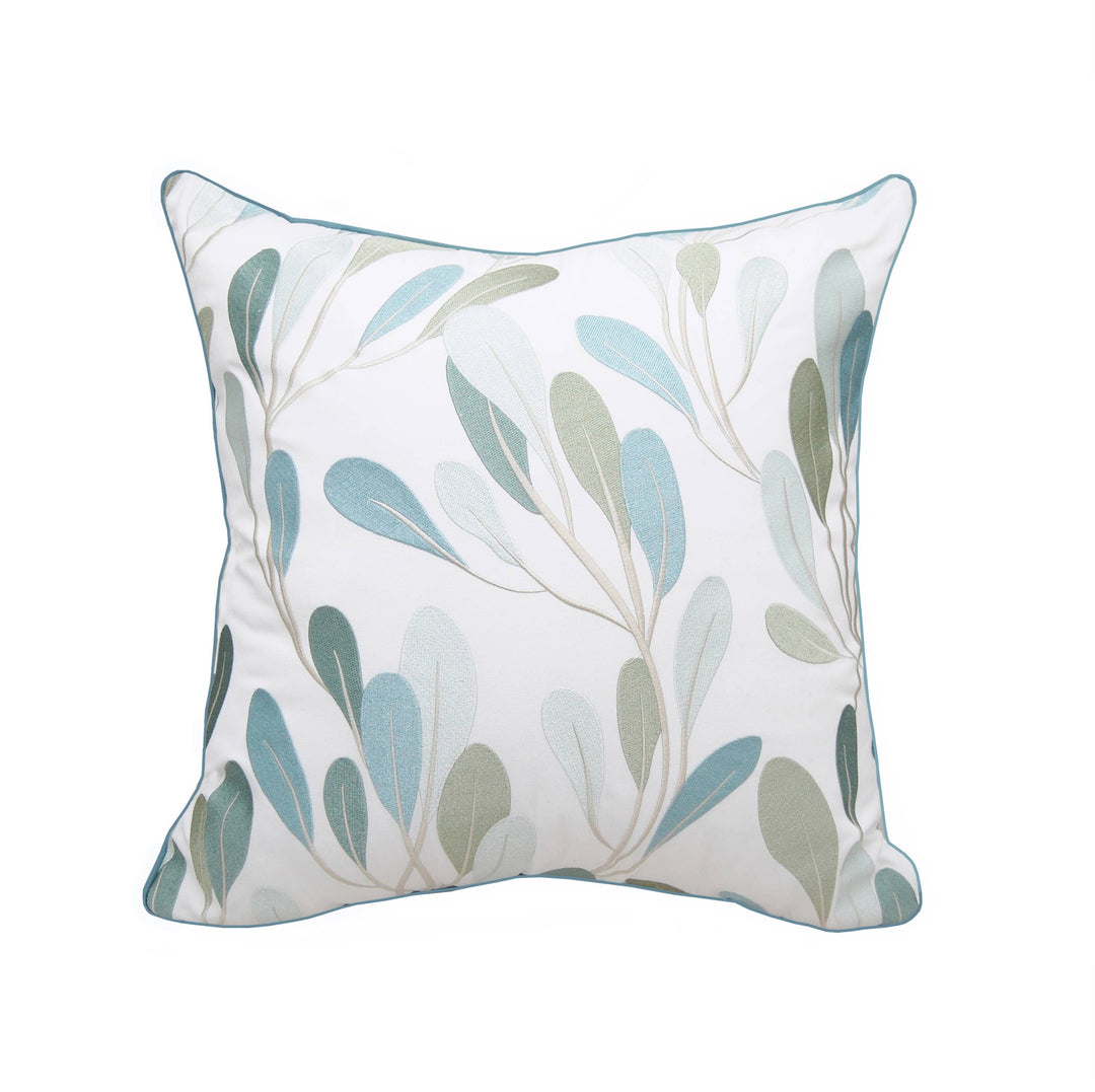 Sea Glass Vine Indoor Outdoor Pillow