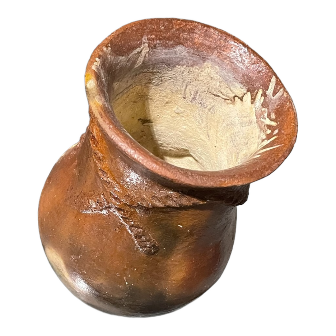 Navajo pitch pottery piece