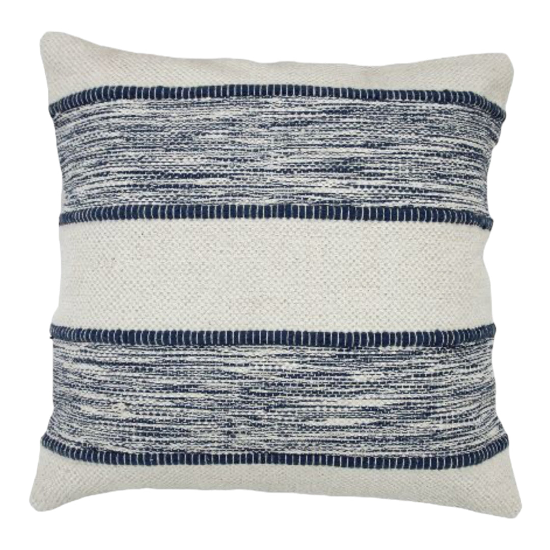 Double Lined Navy Pillow 22 x 22