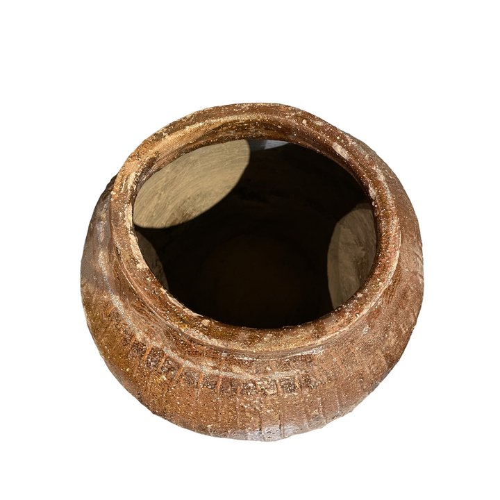 Large Earthy Antique Water Jar