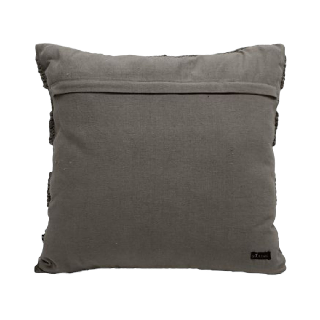 Shagu Lined Grey Pillow 22 x 22