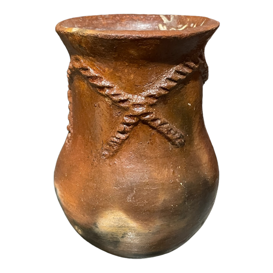 Navajo pitch pottery piece