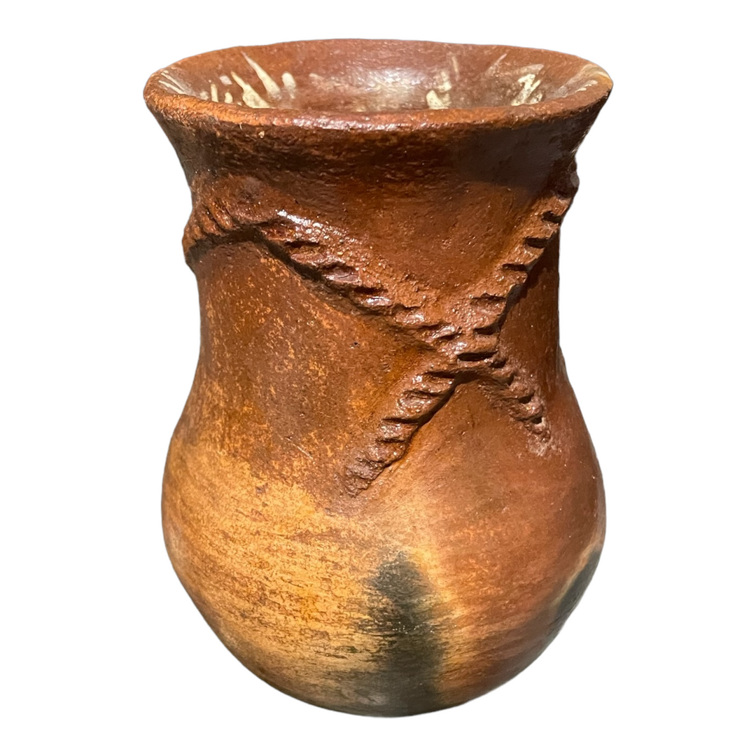 Navajo pitch pottery piece
