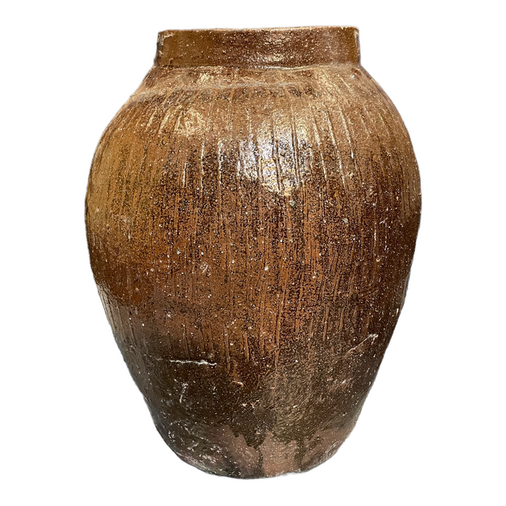 Large Earthy Antique Water Jar