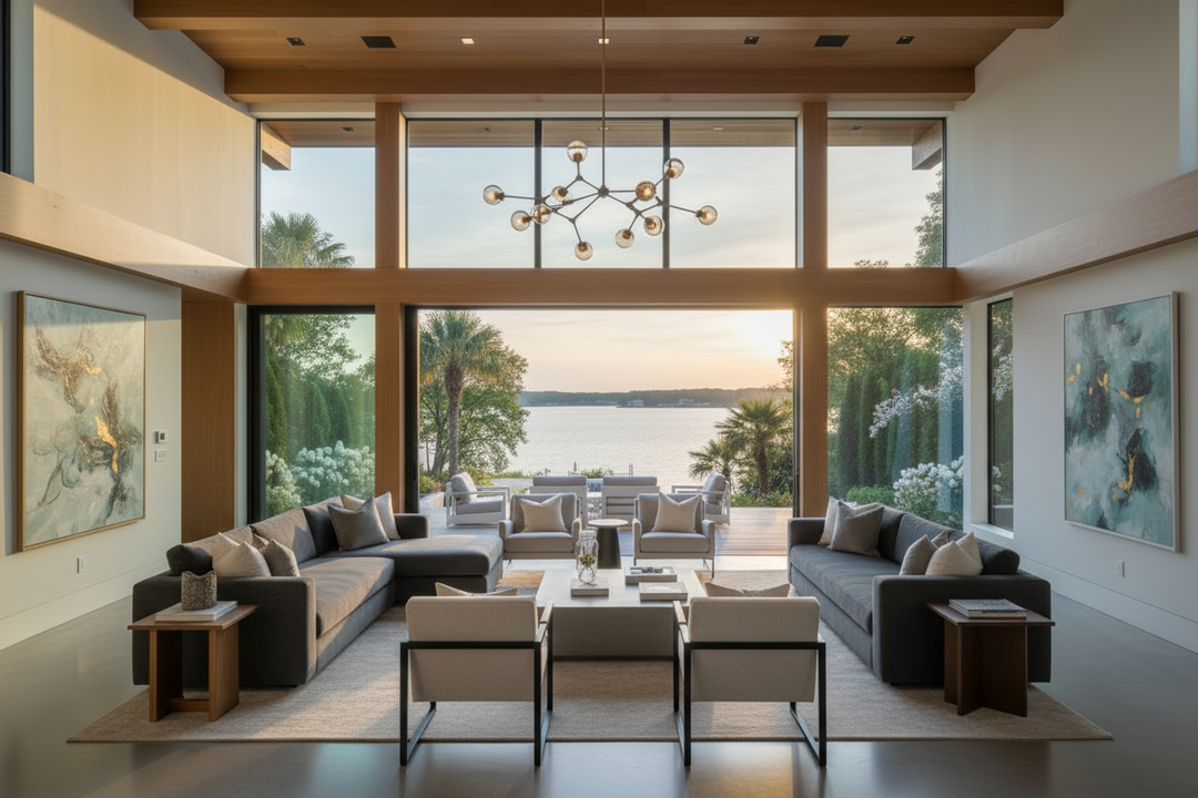 Modern Southern Living: Sophisticated Furniture Trends in Huntersville and Lake Norman