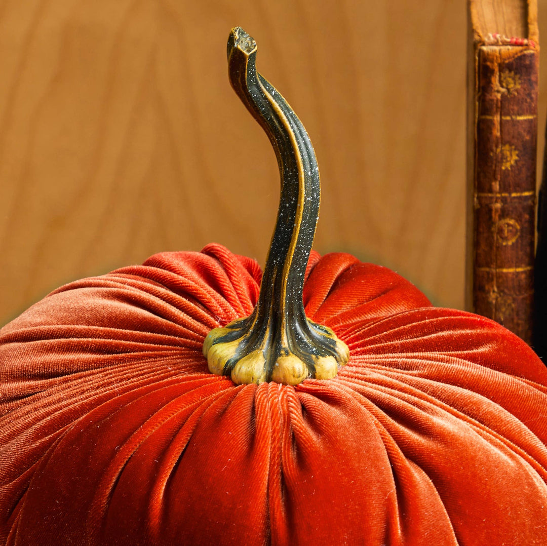 Luxe Velvet Pumpkin Extra Large - Rust