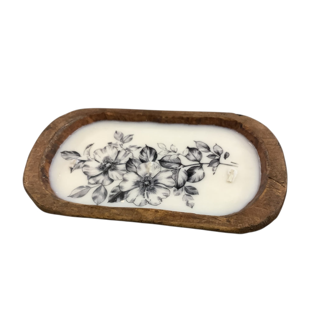 "INKED" Art Dough Bowl Candle (Moonflower fragrance)