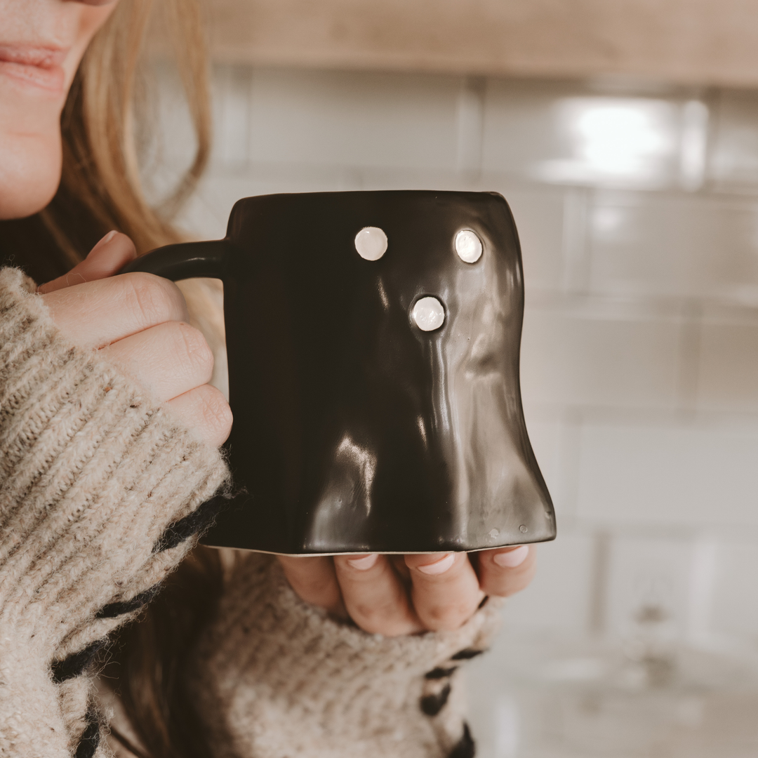 *NEW* Black Ghost Coffee Mug