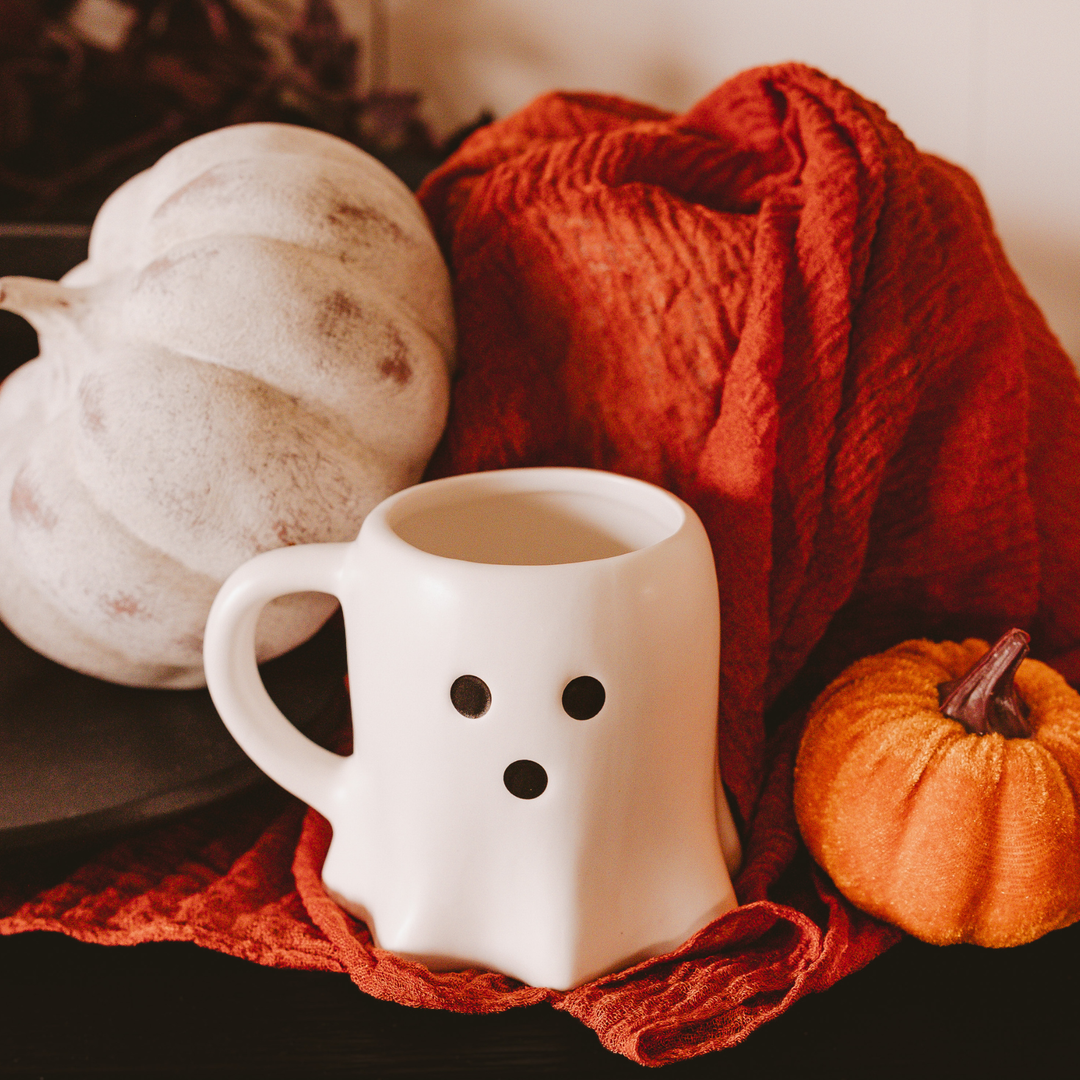Ghost Coffee Mug - White