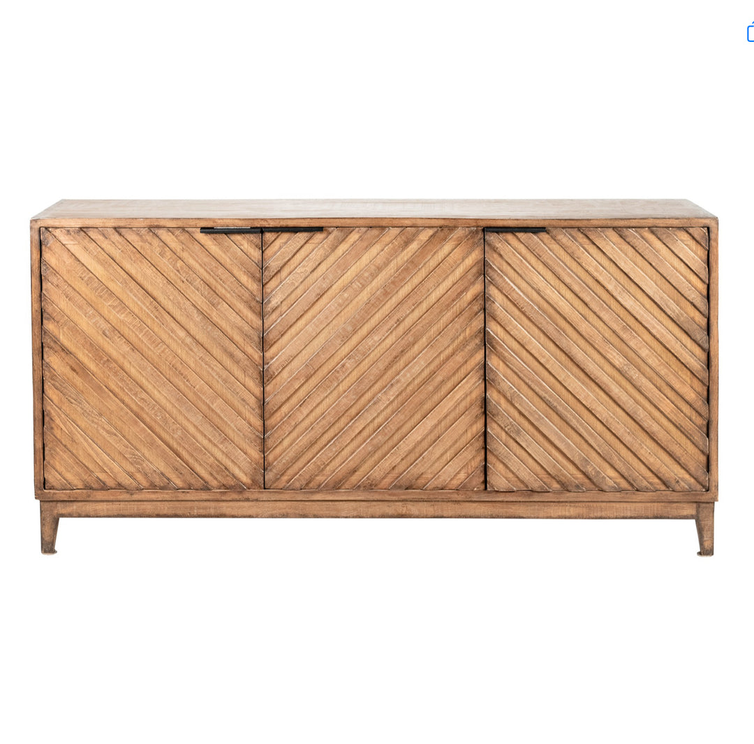 Rori 3 Door Cabinet Antique Natural