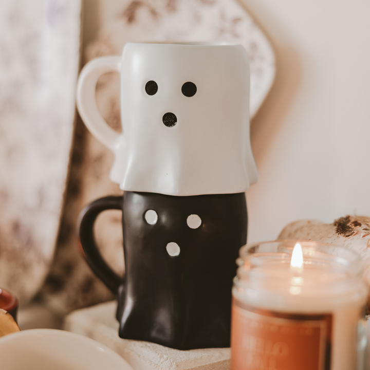 *NEW* Black Ghost Coffee Mug