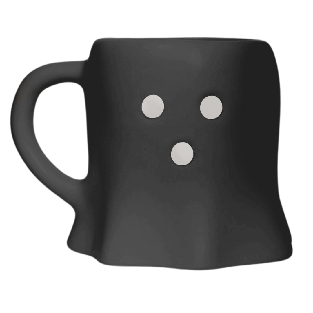 *NEW* Black Ghost Coffee Mug