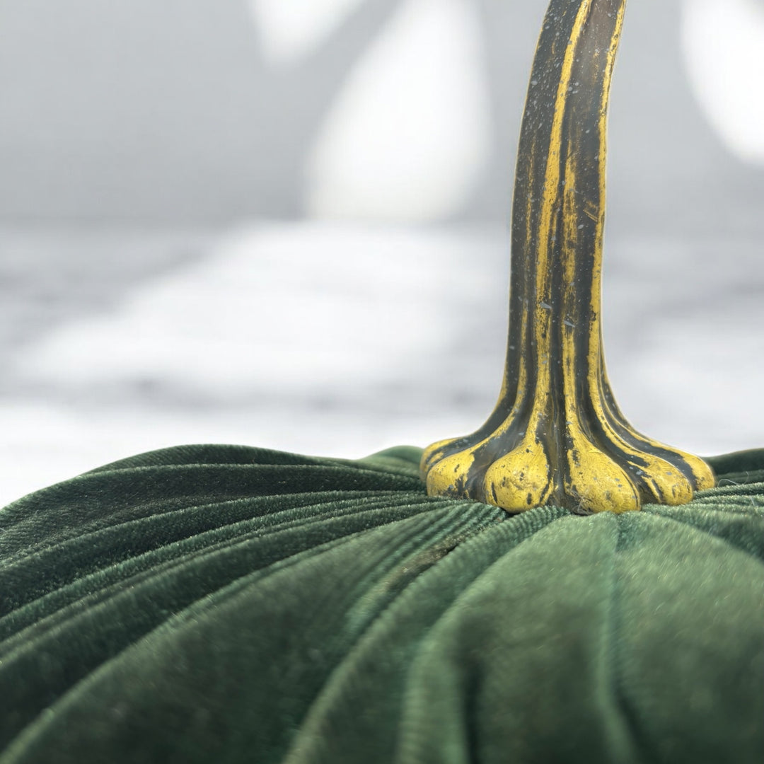 Luxe Velvet Pumpkin Extra Large - Olive