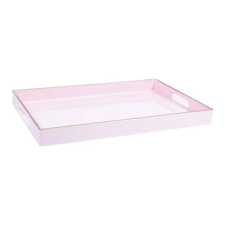 Pink Lux Rectangular Tray