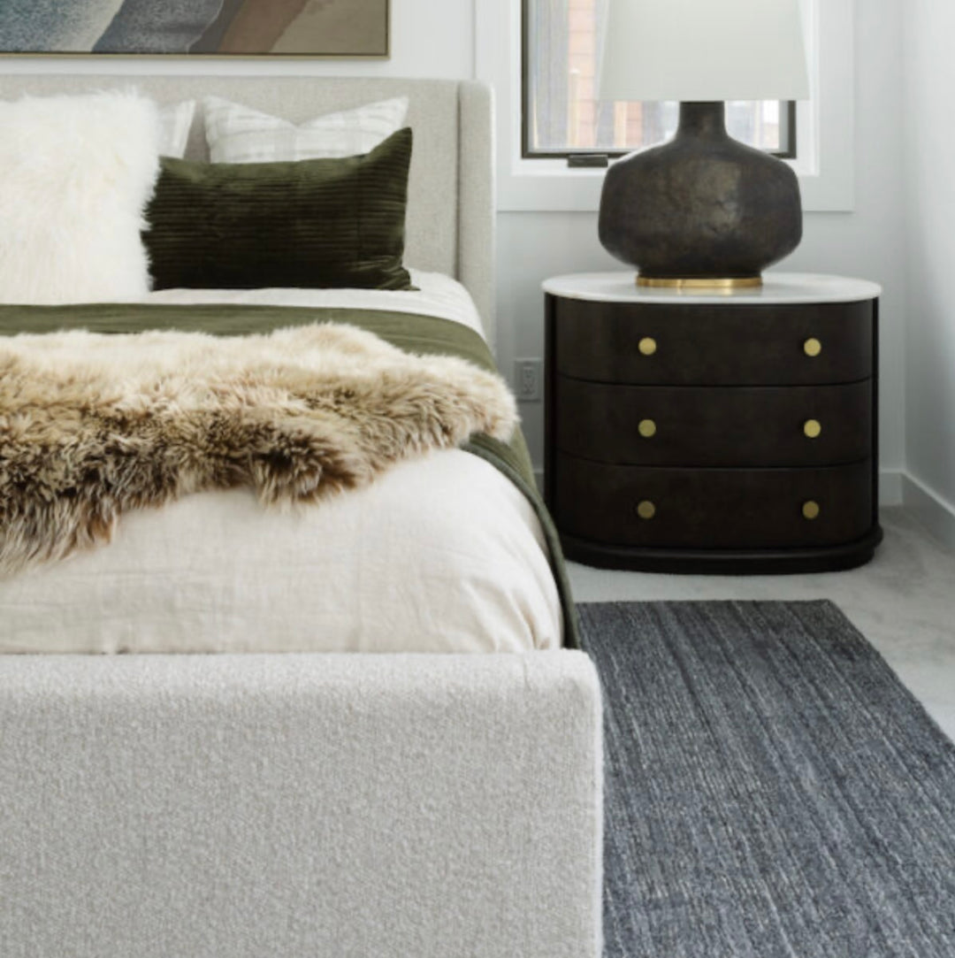 Greer Three Drawer Nightstand