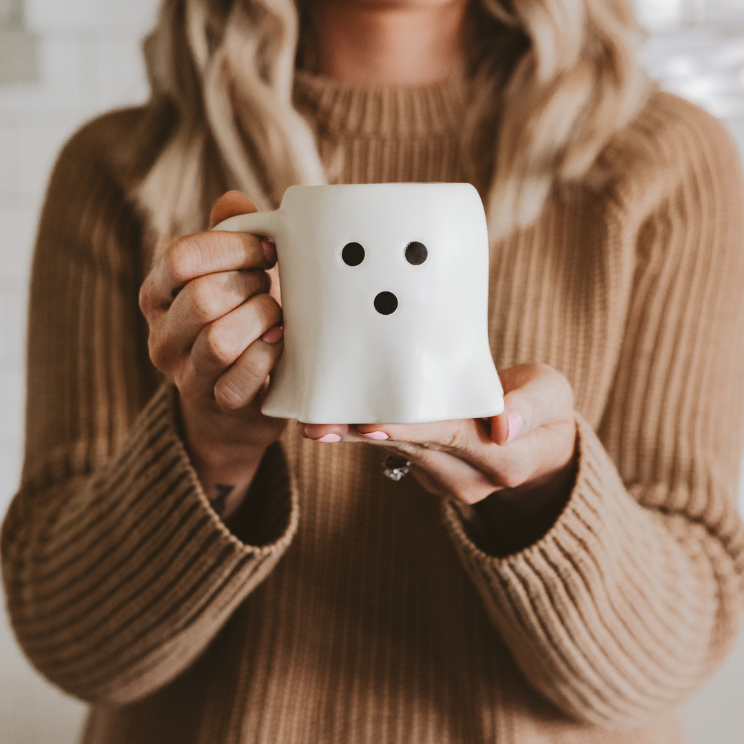 Ghost Coffee Mug - White