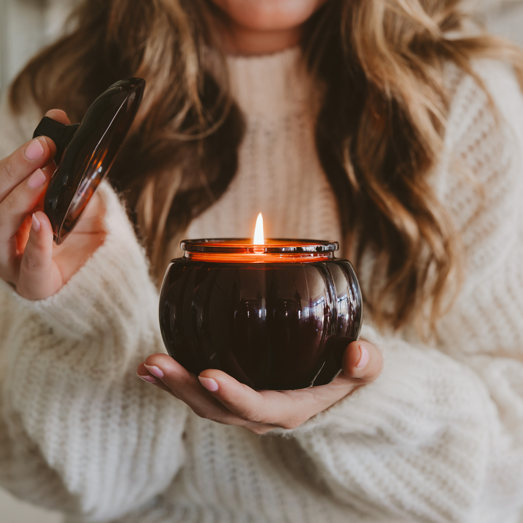 *NEW* Hello Fall Soy Candle - 20oz Pumpkin Jar
