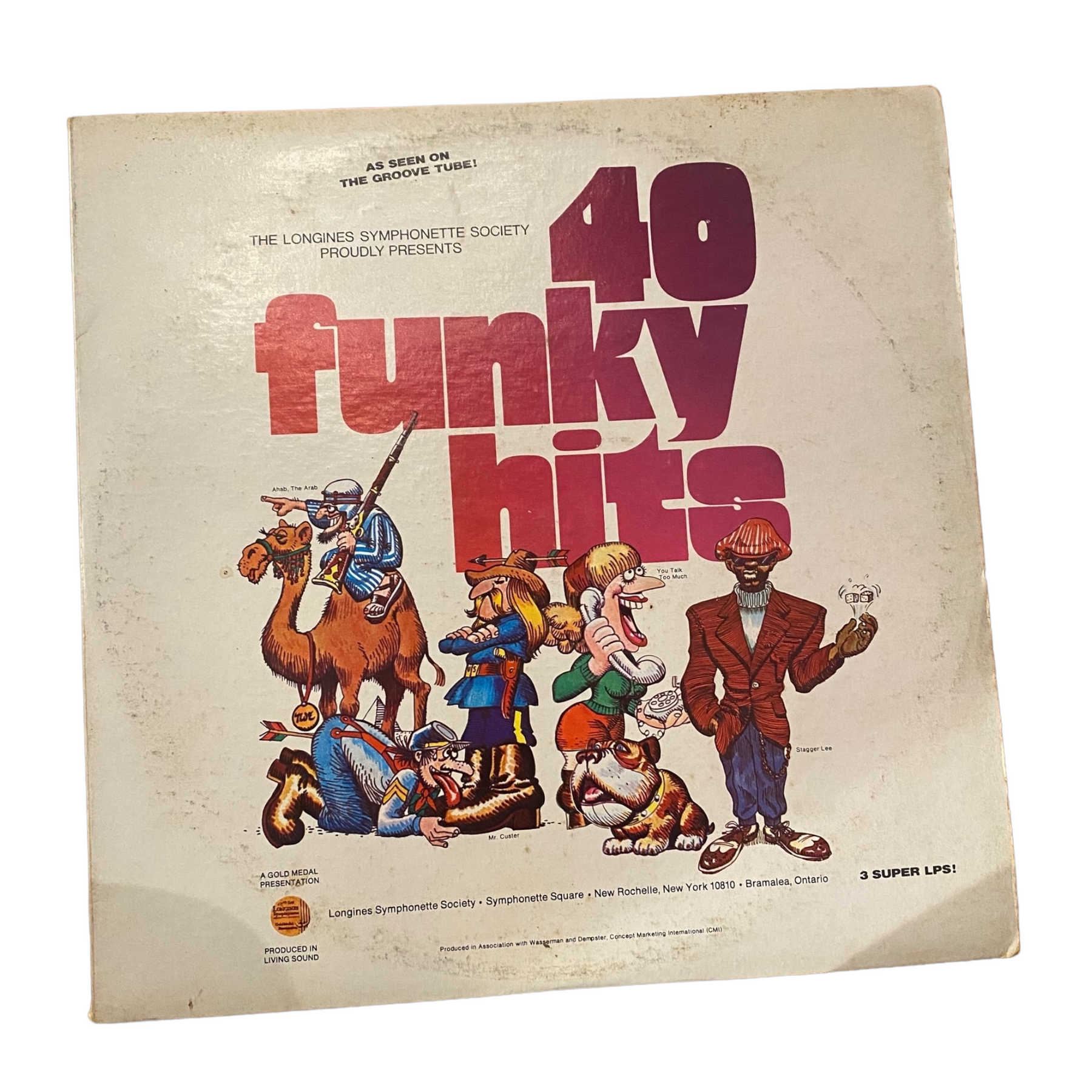 40 Funky Hits Three Album Set 1st Pressing Vintage Vinyl Records