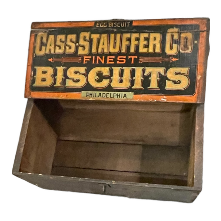 Antique Cass Stauffer Co. Shipping Box