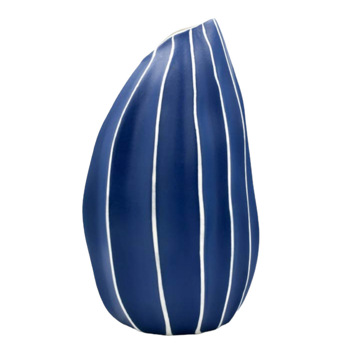 Seda Blue Porcelain Bud Vase