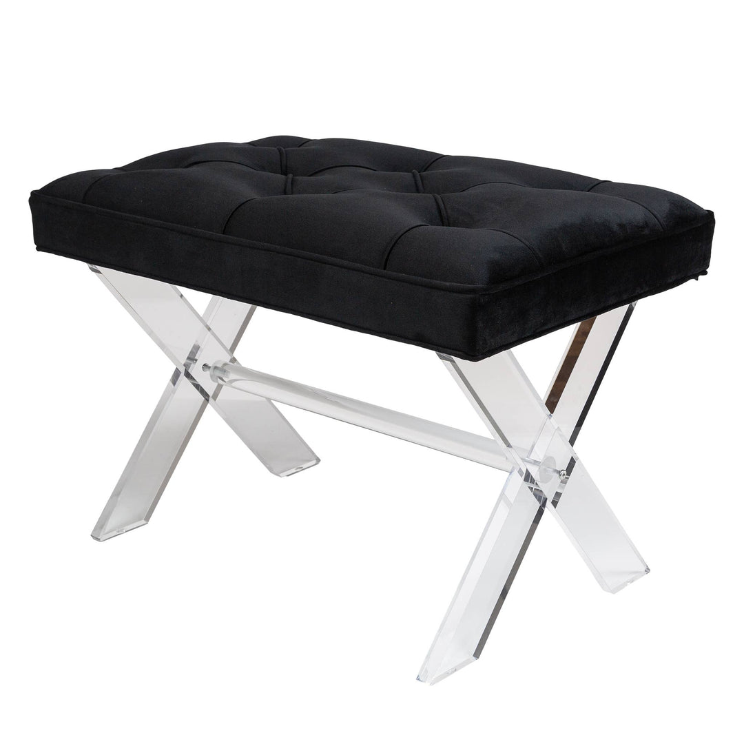 Midnight Ottoman (26"Lx16"Wx17"H)