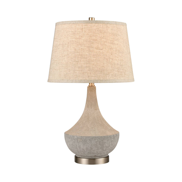 Elegant Concrete Table Lamp