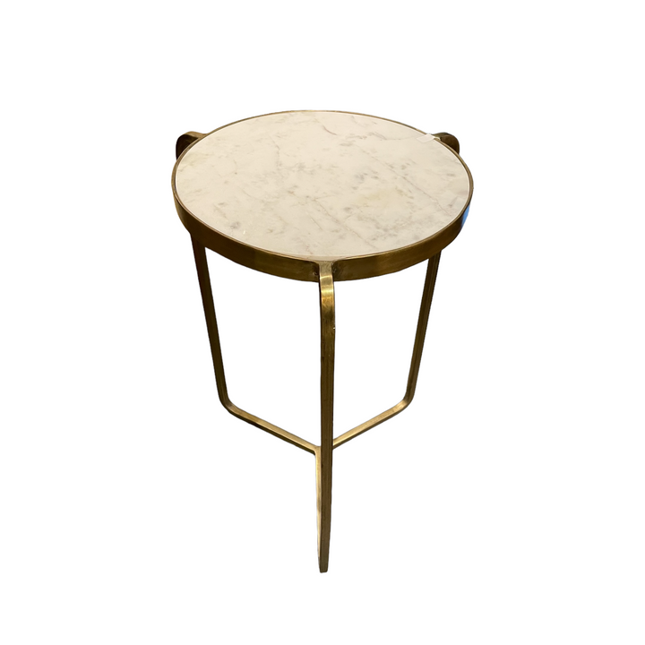 Round Casa Marble Side Table