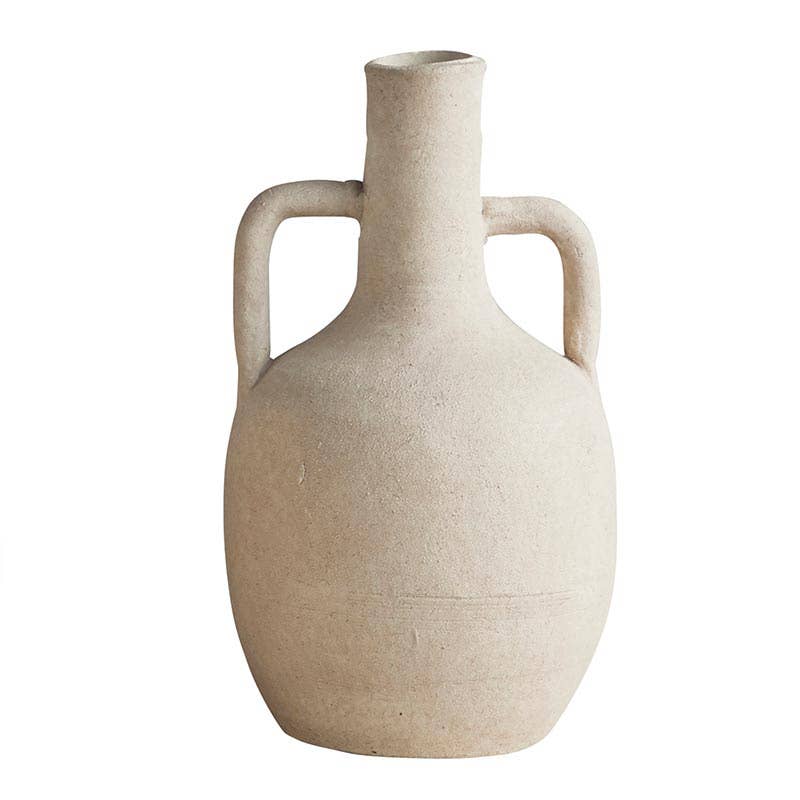 Cream Terracotta Vase