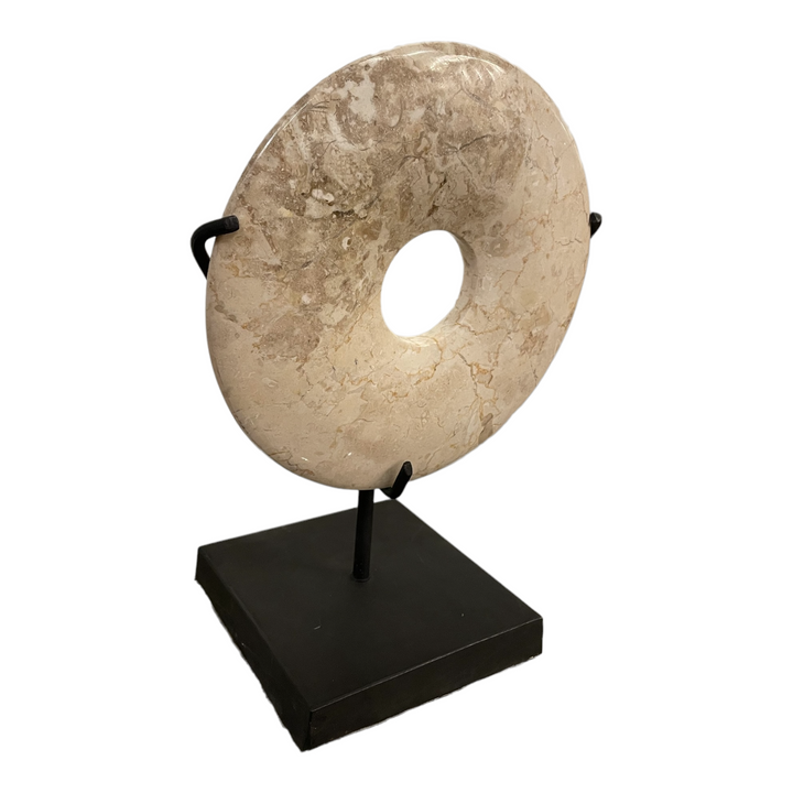 Marble Disc on Stand