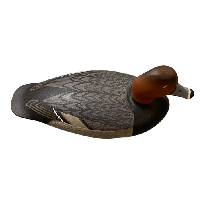 Redhead Drake Floater Duck Decoy Signed 2020